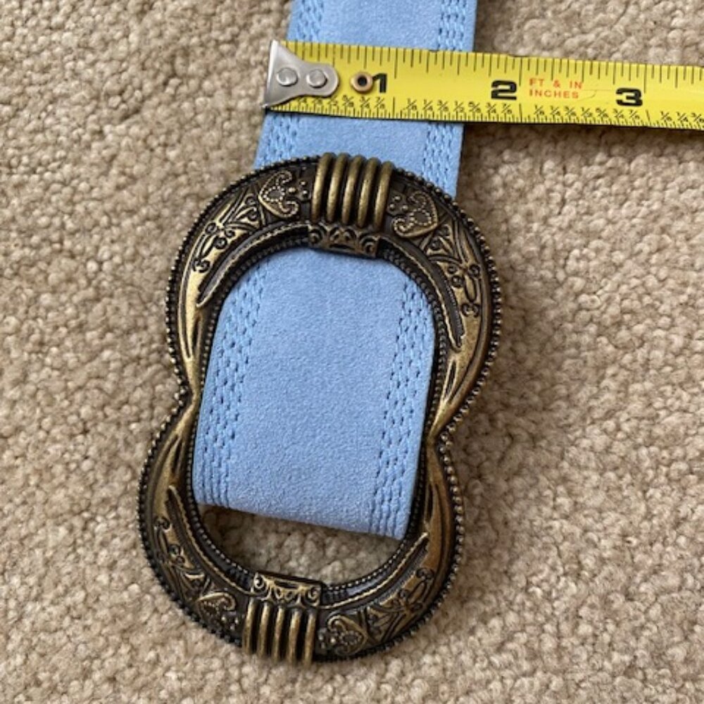 Gaia Belt - Denim - 90cm